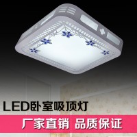 led实木吸顶灯 中式羊皮灯 白色木艺吸顶灯 led羊皮灯 新款